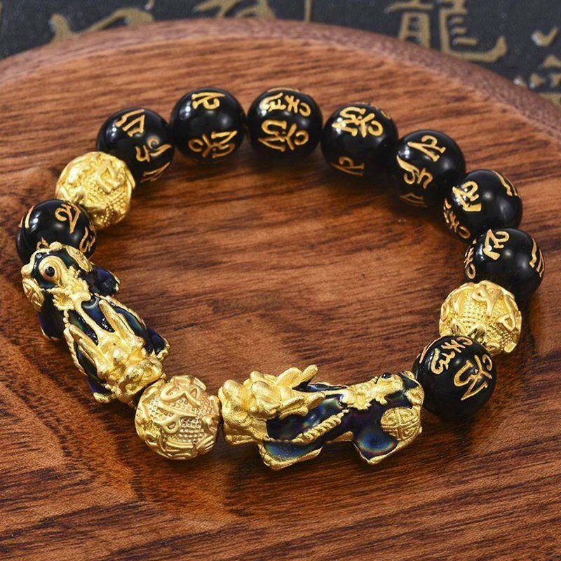 Feng-Shui-perles-noires-alliage-richesse-Bracelet-unisexe-Bracelet-or-noir-Pixiu-richesse-et-bonne-chance-1.jpg