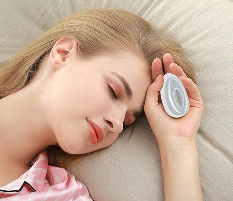 Appareils pour Sommeil Paisible, 52g Ultra-léger Aide au Sommeil pour  Adultes, L'impulsion à Faible Fréquence Peut Détendre la Tête, pour  S'endormir