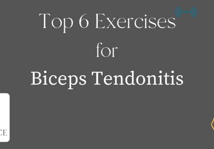 Exercices pour la tendinite du biceps