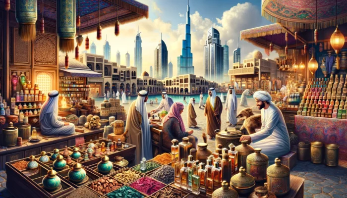 Marché des parfums de Dubaï