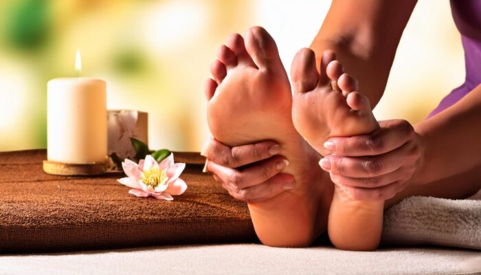 massage des pieds